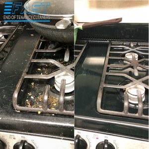 Oven Cleaning Before and After